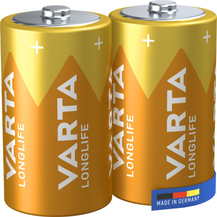 Varta Longlife D / LR20 Batteri 2-pack