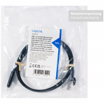 LogiLink USB-C till Nätverkskabel RJ45 1 Gbps Aktiv 2 m