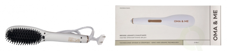 Oma & Me Electric Straightening Brush 1 piece