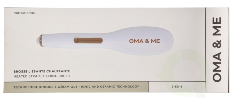 Oma & Me Electric Straightening Brush 1 piece