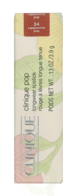 Clinique Pop Longwear Satin Lipstick 3.9 g #16 Cappiccino Pop