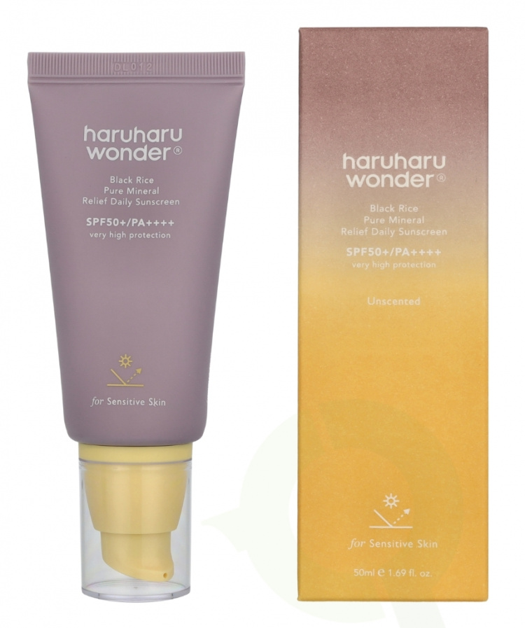 Haruharu Wonder Black Rice Pure Mineral Sunscreen SPF50 50 ml