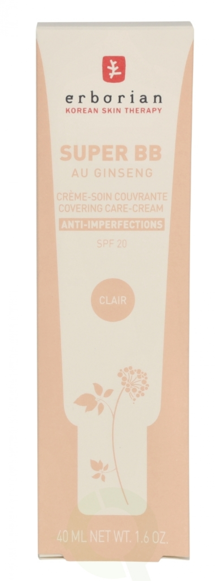 Erborian Super BB Covering Care-Cream SPF20 40 ml Clair