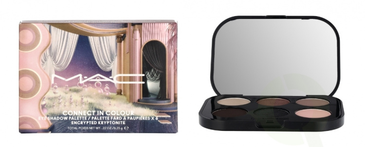 MAC Connect In Colour Eyeshadow Palette 6.25 g 6 Shades - Encrypted Kryptonic