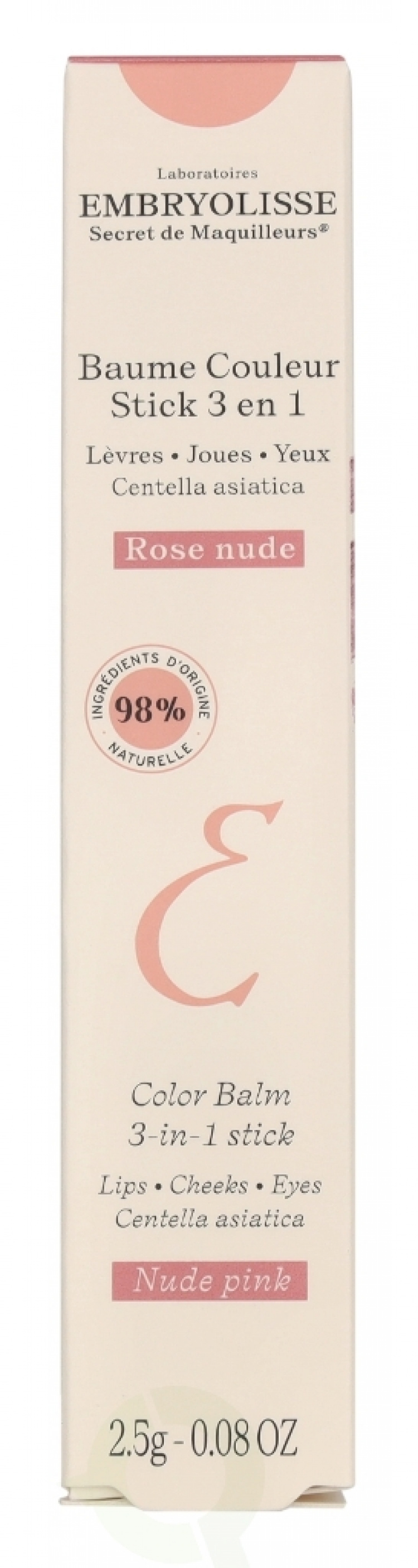 Embryolisse Color Blam 3-In-1 Stick 2.5 g Nude Pink