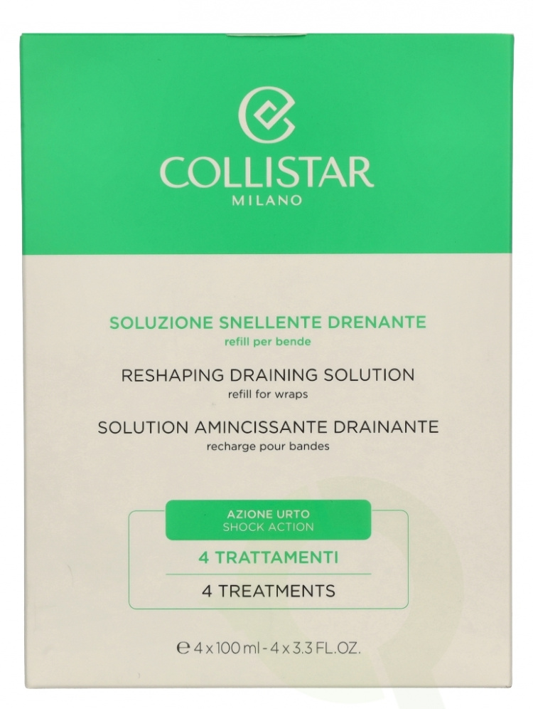 Collistar Reshaping Draining Wraps 400 ml 4x100ml
