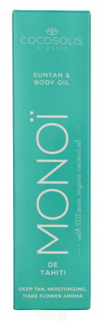 Cocosolis Cosmetics Cocosolis Monoi Suntan & Body Oil 110 ml