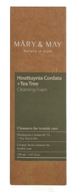 Mary & May Houttuynia Cordata +Tea Tree Cleansing Foam 150 ml