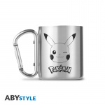 Abysse Pokémon-krus med karabinkrok - Pikachu - 235 ml Abysse Pokémon-krus med karabinkrok - Pikachu - 235 ml