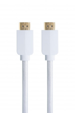 NACON HDMI-kabel 2.1 Flettet, 8K - 3 m, hvit