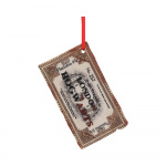 Nemesis Now Harry Potter Galtvort-billett hengende ornament Nemesis Now Harry Potter Galtvort-billett hengende ornament