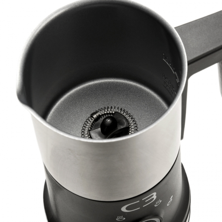 C3 Mjölkskummare Design 240ml/115ml MF700 Borstad Rostfri stål