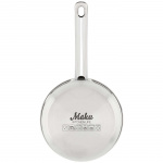 Maku Kastrull Basic i stål med glaslock 1,5 L