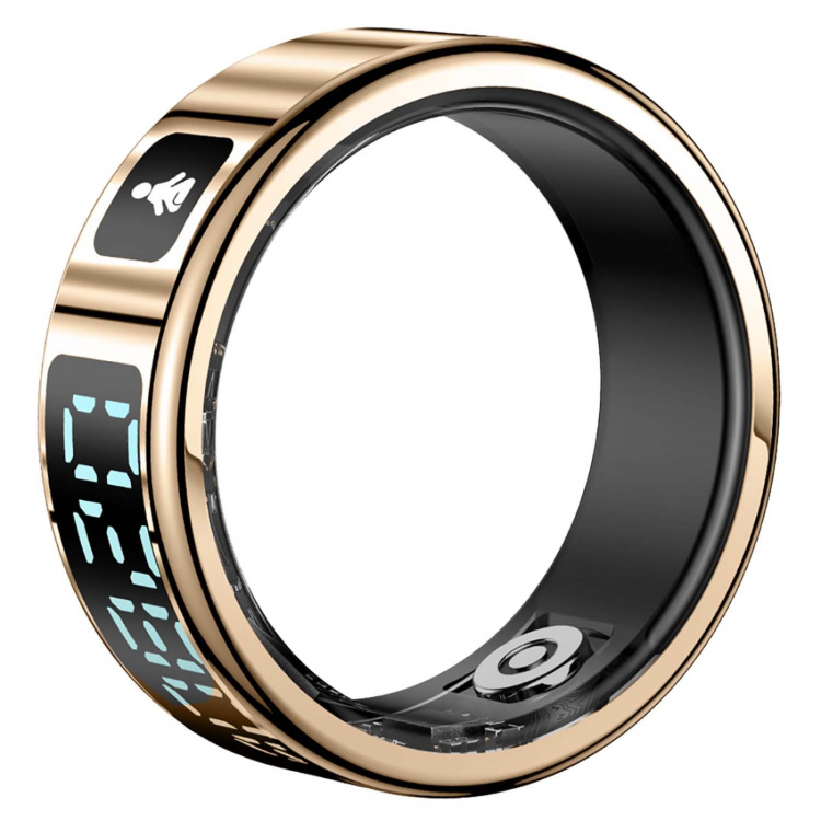 Fitpaddy Fitring Smart Ring med Display M