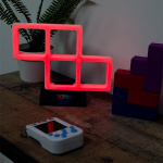 Tetris Red Neon Light - Rød - 21 cm x 14 cm
