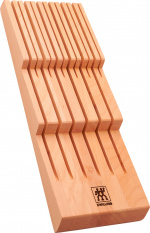 Zwilling Knivoppbevaring - Bøk - 8 kniver - Brun