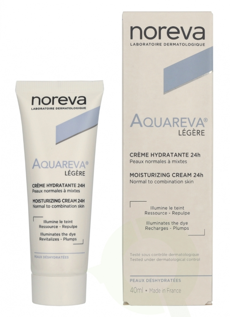 Noreva Aquareva Light Moisturizing Cream 24H 40 ml