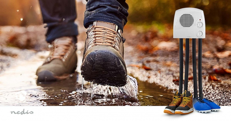 Nedis Skotørker | 350 W | 45 °C | Overopphetings vern