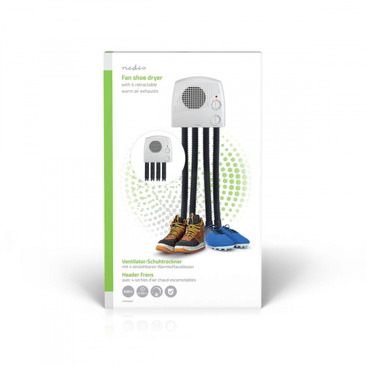 Nedis Skotørker | 350 W | 45 °C | Overopphetings vern