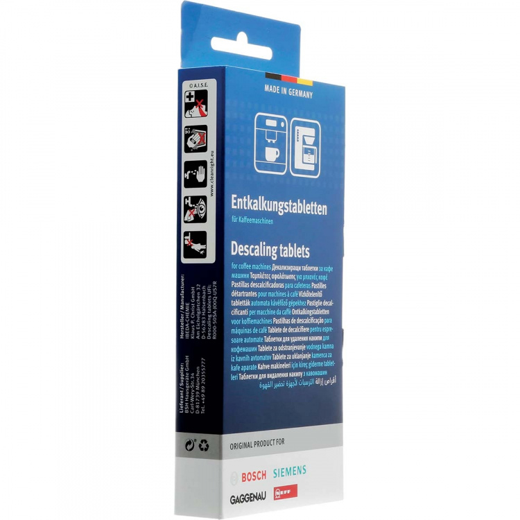 Bosch Avkalkningstabletter egnet for helautomatiske kaffemaskiner 3x 36 gram
