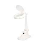 Nedis Forstørrelsesbordlampe | Linsestyrke: 3 + 12 Diopter | 6500 K | 6 W | 400 lm | Hvit