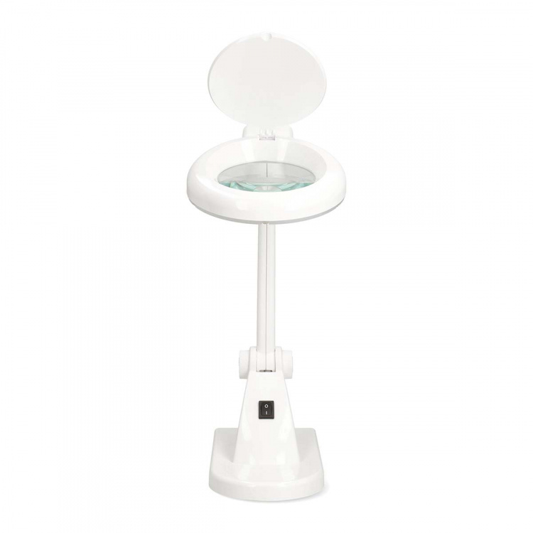 Nedis Forstørrelsesbordlampe | Linsestyrke: 3 + 12 Diopter | 6500 K | 6 W | 400 lm | Hvit