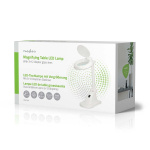 Nedis Forstørrelsesbordlampe | Linsestyrke: 3 + 12 Diopter | 6500 K | 6 W | 400 lm | Hvit