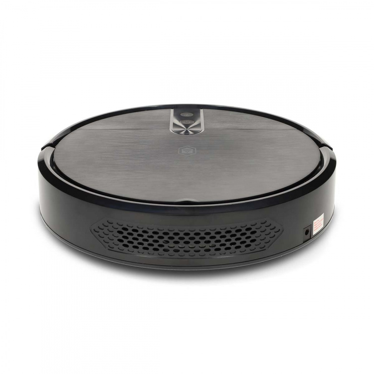 Nedis SmartLife Robot Støvsuger | Tilfeldig | Wi-Fi | Kapasitet Collection Reservoir: 0.6 l | Automatsik lading | Maksimal driftstid: 2 timer | Sort | Android™ / IOS