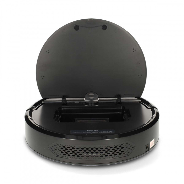 Nedis SmartLife Robot Støvsuger | Tilfeldig | Wi-Fi | Kapasitet Collection Reservoir: 0.6 l | Automatsik lading | Maksimal driftstid: 2 timer | Sort | Android™ / IOS