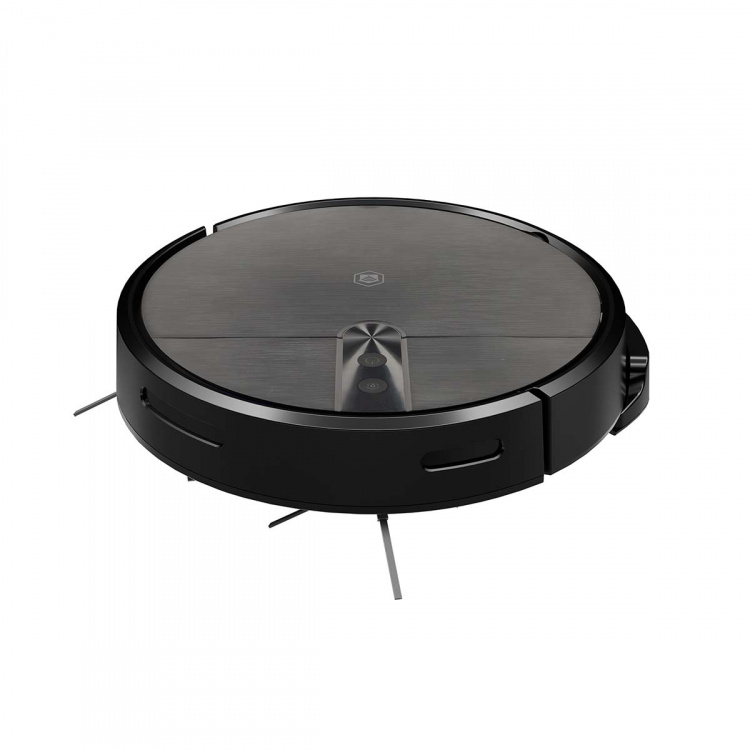 Nedis SmartLife Robot Støvsuger | Tilfeldig | Wi-Fi | Kapasitet Collection Reservoir: 0.6 l | Automatsik lading | Maksimal driftstid: 2 timer | Sort | Android™ / IOS