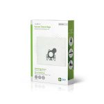 Nedis Støvsugepose- | 4 stk. | Syntetisk | Mest solgt for: Miele FJM | Hvit