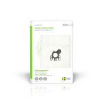 Nedis Støvsugepose- | 4 stk. | Syntetisk | Mest solgt for: Miele GN | Hvit