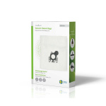 Nedis Støvsugepose- | 4 stk. | Syntetisk | Mest solgt for: Miele GN | Hvit