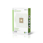 Nedis Støvsugepose- | 4 stk. | Syntetisk | Mest solgt for: LG TB 42 | Hvit