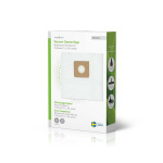 Nedis Støvsugepose- | 4 stk. | Syntetisk | Mest solgt for: Miele CO / Miele Guard S1 / L1 / M1 Series) | Hvit