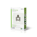 Nedis Støvsugepose- | 4 stk. | Syntetisk | Mest solgt for: AEG Gr. 5/5s and Electrolux ES 51 / AEG GR5 / Electrolux E51 | Hvit