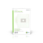 Nedis Støvsugepose- | 4 stk. | Syntetisk | Mest solgt for: Semi-Universal | Hvit