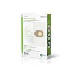 Nedis Støvsugepose- | 4 stk. | Syntetisk | Mest solgt for: Rowenta Compact Power Series / Rowenta Silence Force Series | Hvit