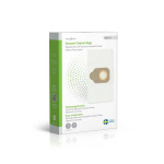 Nedis Støvsugepose- | 4 stk. | Syntetisk | Mest solgt for: Rowenta Compact Power Series / Rowenta Silence Force Series | Hvit
