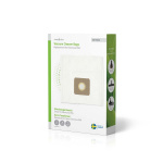 Nedis Støvsugepose- | 4 stk. | Syntetisk | Mest solgt for: Electrolux E66 | Hvit