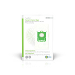 Nedis Støvsugepose- | 4 stk. | Syntetisk | Mest solgt for: Replacement for Electrolux, AEG and Philips Original Bag | Hvit