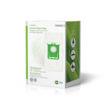Nedis Støvsugepose- | 8 stk. | Syntetisk | Mest solgt for: Replacement for Electrolux, AEG and Philips Original Bag | Hvit