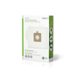 Nedis Støvsugepose- | 4 stk. | Syntetisk | Mest solgt for: Hoover H58 | Hvit