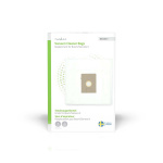 Nedis Støvsugepose- | 4 stk. | Syntetisk | Mest solgt for: Bosch / Siemens Arriva - Smiley K | Hvit