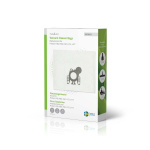 Nedis Støvsugepose- | 4 stk. | Syntetisk | Mest solgt for: Hoover H60 / Hoover H61 / Hoover H73 / Hoover H77 | Hvit