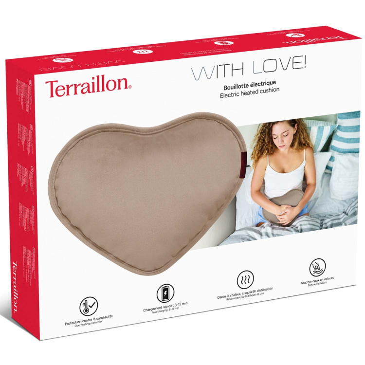 Terraillon Elektrisk Värmekudde WITH LOVE! 30x23x4,5cm Terraillon Elektrisk Värmekudde WITH LOVE! 30x23x4,5cm