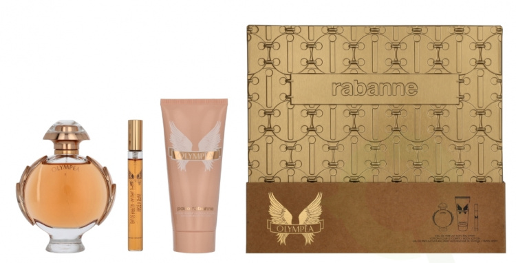 Paco Rabanne Olympea Giftset 190 ml Edp Spray 80ml/Body Lotion 100ml/Edp Spray 10ml