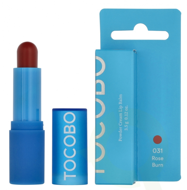 TOCOBO Powder Cream Lip Balm 3.5 g #031 Rose Burn