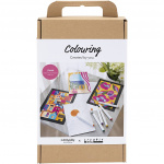 Creative Toys Creativ - Craft Kit Fargelegging, Paint by Numbers, tusjer, 1 pakke - ()