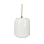 Dyberg-Larsen Silvia D20 Pendellampe - Opal/messing - 20 cm